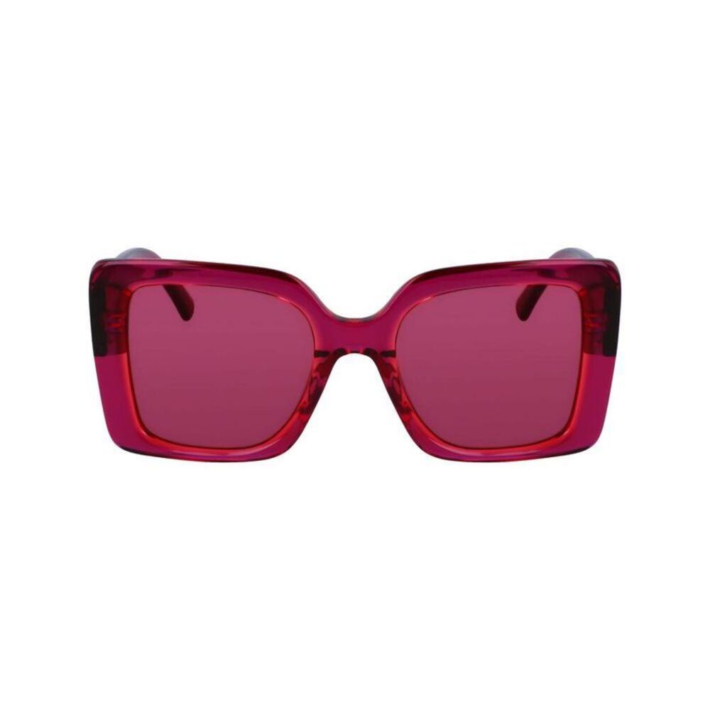Karl Lagerfeld Acetate Frame Cat-Eye Sunglasses Women Red - Picture 2 of 3